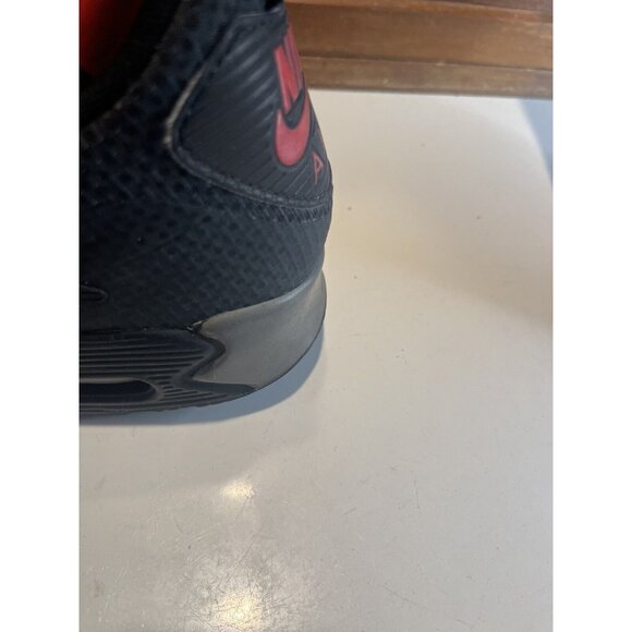 RARE NIKE AIR MAX 90 MID WINTER ANTHRACITE BLACK RED MEN’S 12  806850 006 main image 8